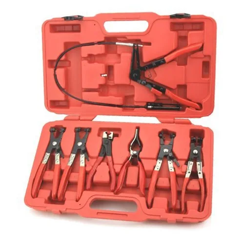 XtremepowerUS 7pc Deluxe Flexible Hose Clamp Plier Assortment Kit Flexible Tool Set review