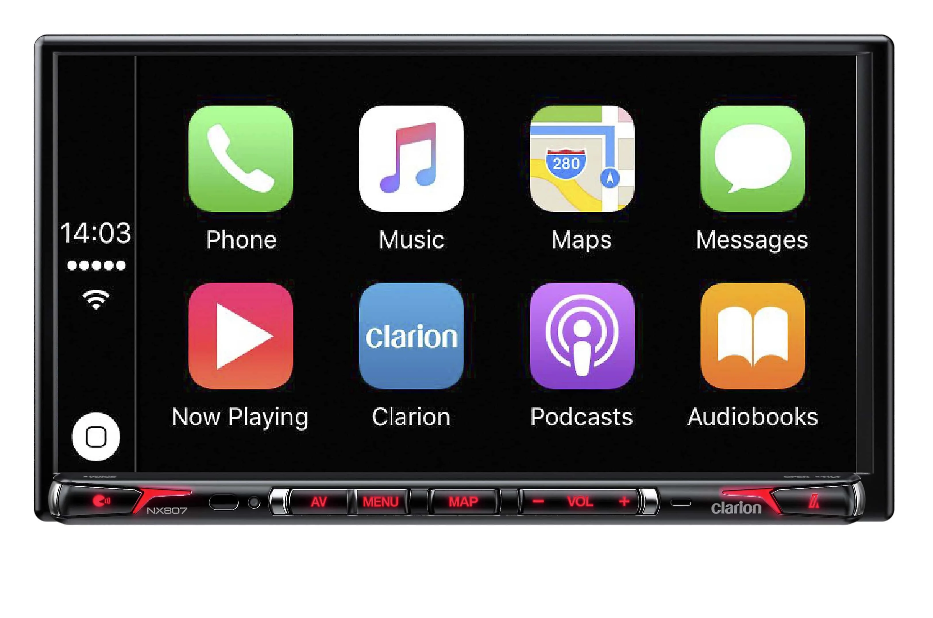 Clarion NX807 review