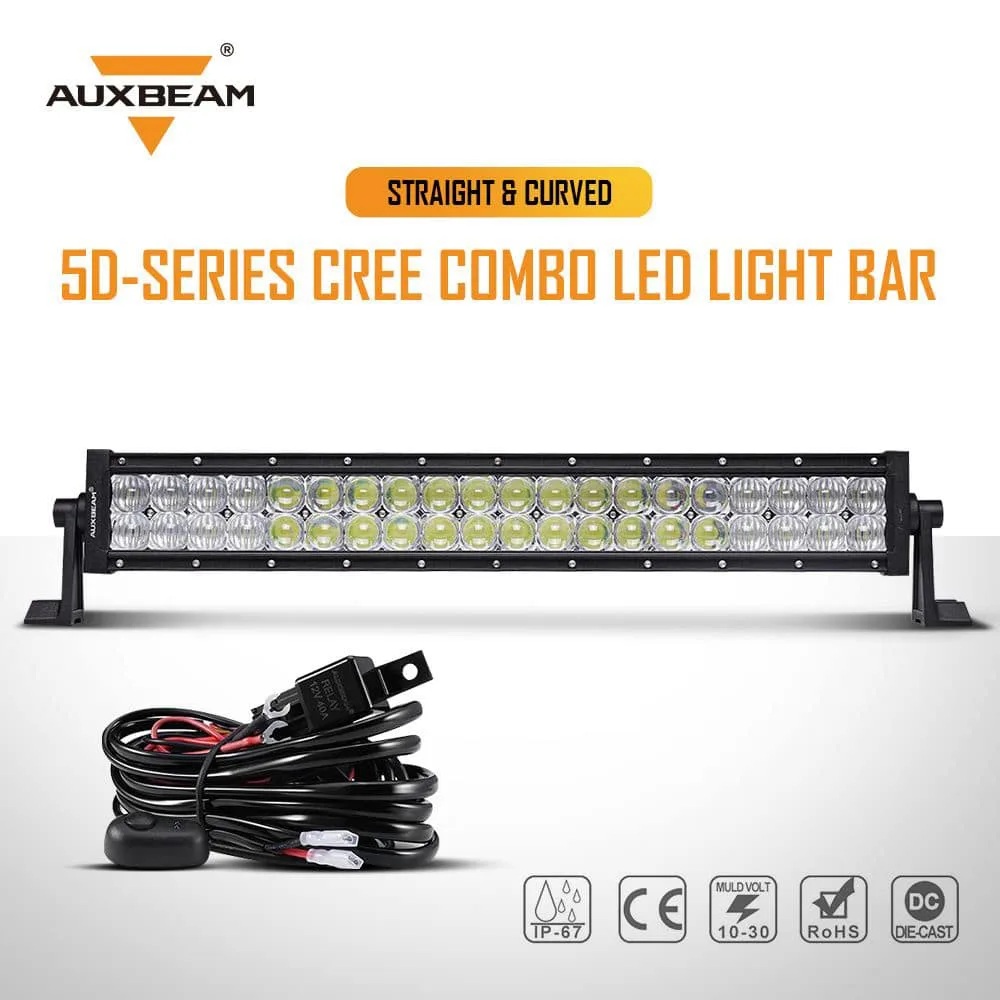 Auxbeam 50 Inch LED Light Bar 288W review