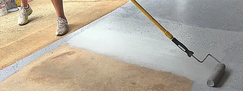 How to Paint Garage Floor with Epoxy Step-by-Step