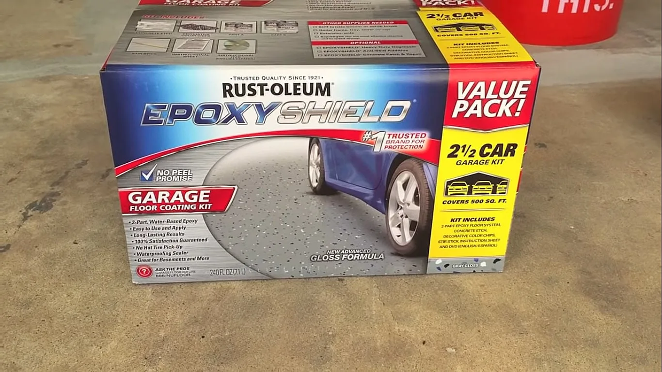 Rust-Oleum Epoxy Garage Kit