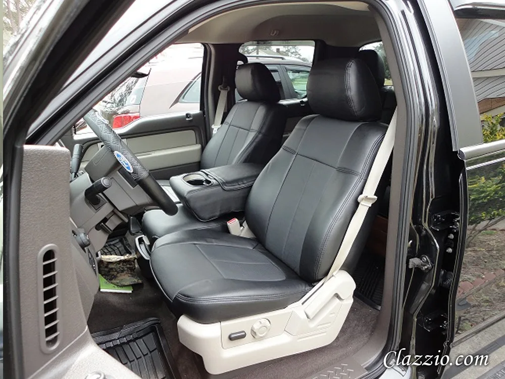 Clazzio Leather Seat Covers For 2011-2012 Ford F-150 review