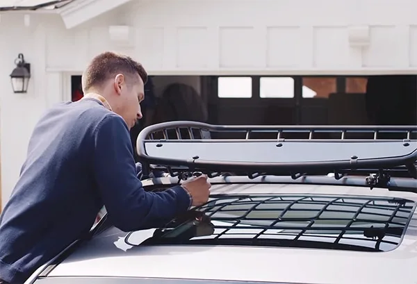 How to Install Roof Cargo Basket