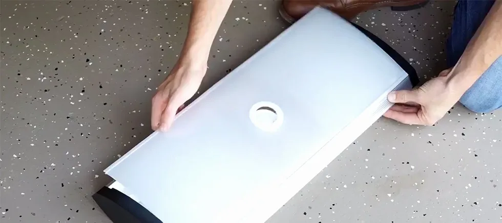 Opening of the Diffuser