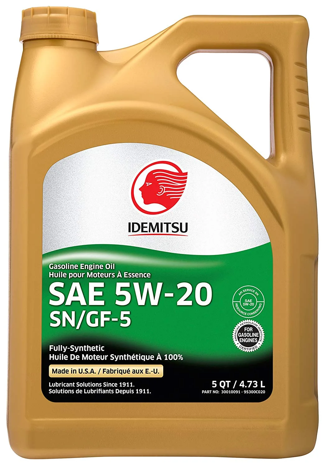 Idemitsu 30010091-530 C020 Full Synthetic 5W-20 Engine Oil review
