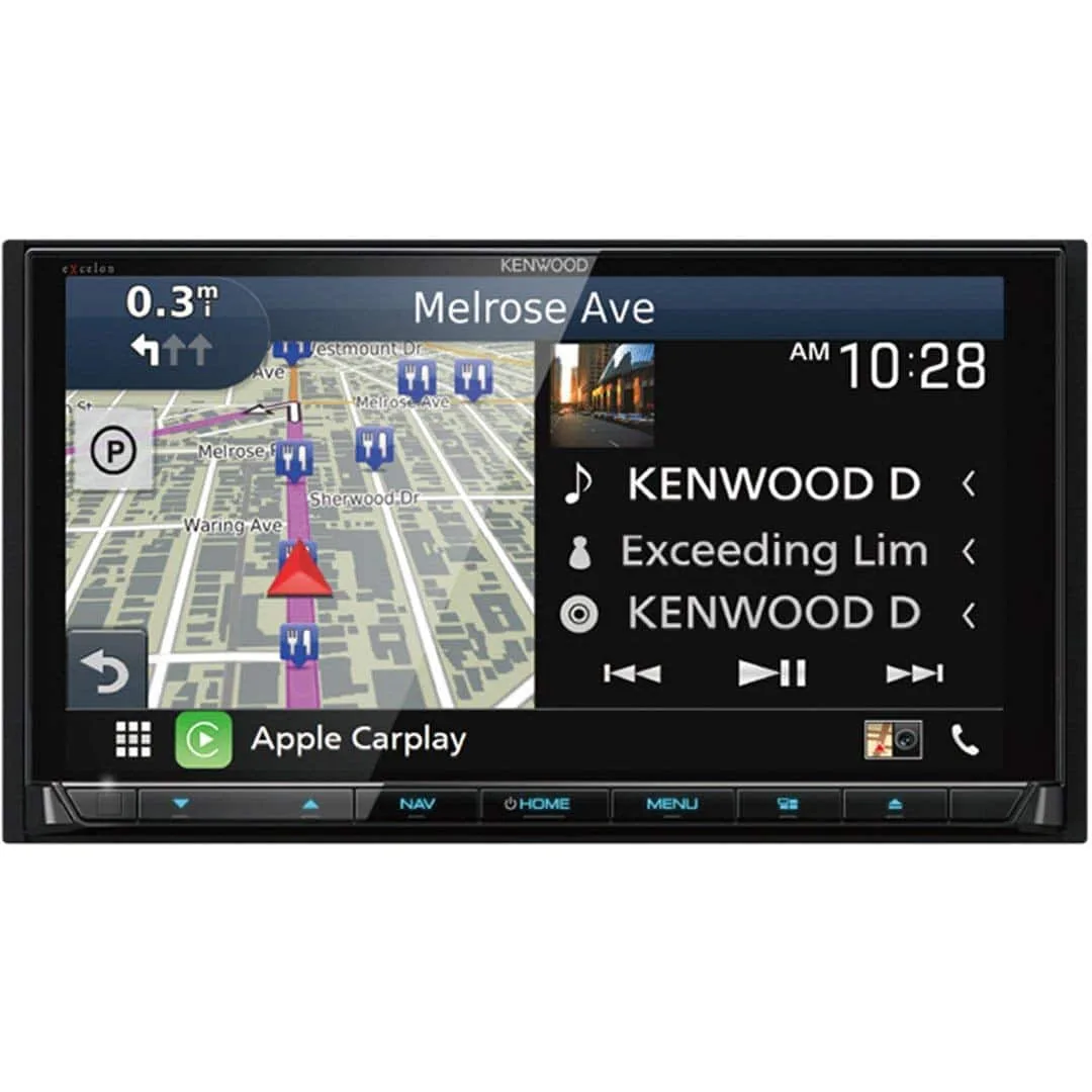Kenwood eXcelon DNX995S Apple CarPlay