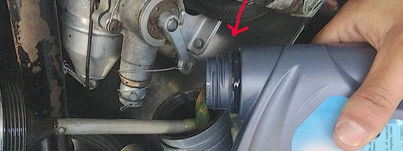 Pour Engine Oil Without a Funnel