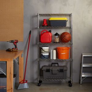 AmazonBasics 5-Shelf Shelving Unit review