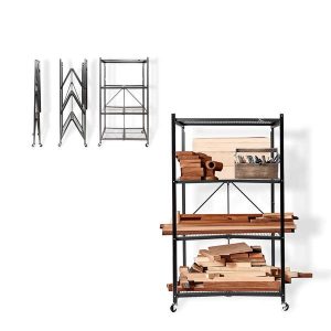 Origami General Purpose Foldable 4-Shelf Storage Rack review