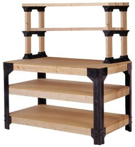 2x4basics 90164 Workbench and Shelving Storage System review