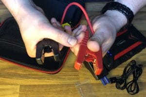 Jump Starter Clamps and Cables