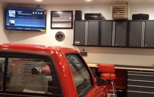 garage stereo system