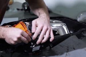 How to Reseal Headlights - Preparing the Sealant