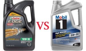 castrol edge vs mobil 1 full synthetic motor oils and their brands compared castrol edge vs mobil 1 full