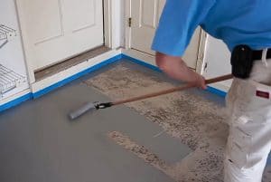 How to clean the garage floor before painting
