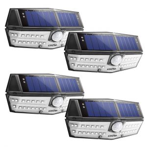 LITOM Premium 30 LED Solar Lights Outdoor Review