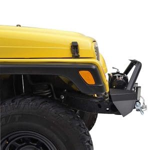 EAG Front Bumper with 2x D-ring & Winch Plate review