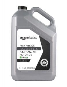 AmazonBasics High Mileage Motor Oil - Full  review
