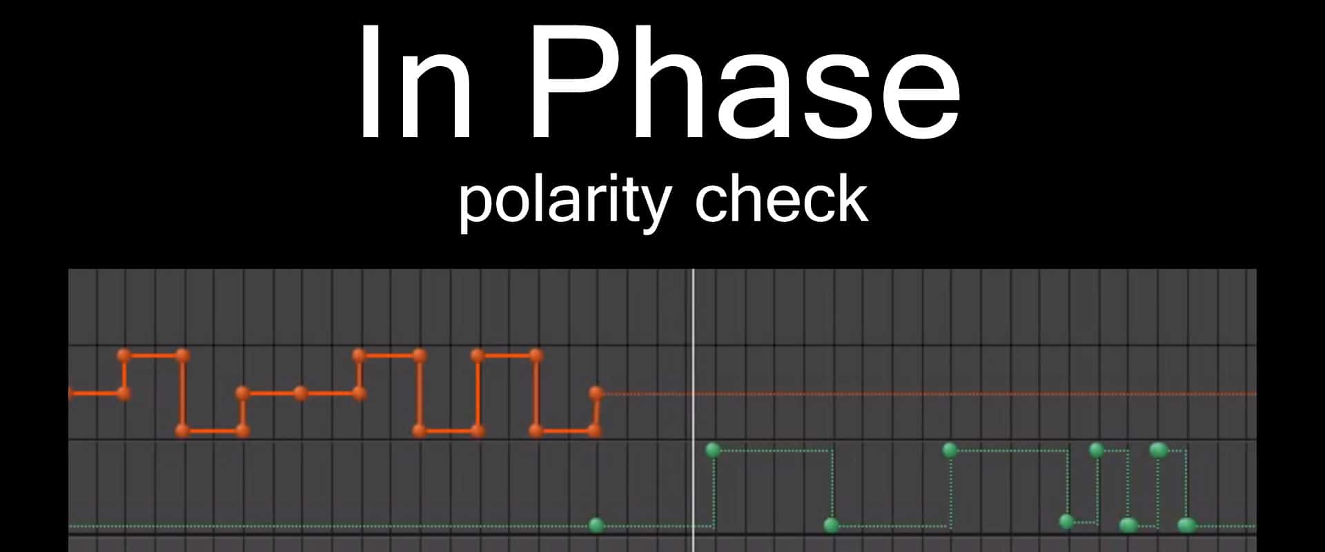 speaker polarity check in phase for set up car equalizer