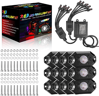 led rock lights  review