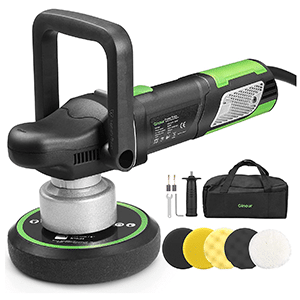 Ginour Polisher, 900W 6-inch Variable Speed Dual-Action Random Orbit