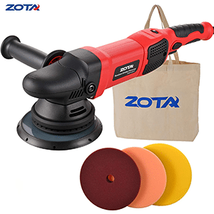 ZOTA Polisher with 30' Cord, 21mm Long Throw Random Orbital Polisher