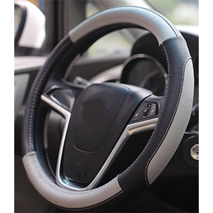 Microfiber Leather Steering Wheel Cover